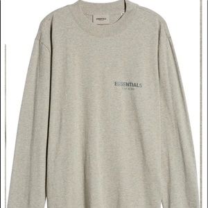 FEAR OF GOD ESSENTIALS Cotton Jersey Long Sleeve Tee